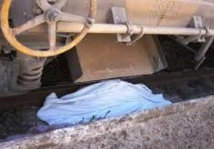 مصرع شخص أسفل عجلات القطار شمالي قنا