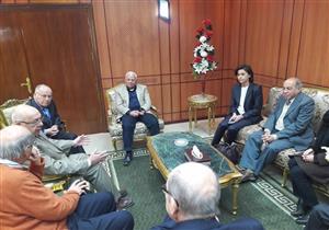 محافظ بورسعيد لوفد فرنسي: نسعى لإنشاء "بانوراما" تحكي قصة حفر قناة السويس