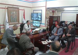 "تعليم بني سويف" تناقش الاستعدادات لامتحانات الفصل الدراسي الثاني