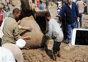 النيابة الإدارية تشكل لجنة علمية من أساتذة كلية الآثار لمعاينة تمثال رمسيس الثاني بالمطرية