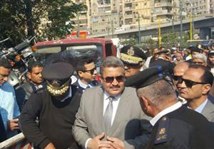 بالصور.. مدير أمن الجيزة يقود حملة مكبرة لإزالة الإشغالات