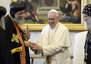 الرئاسة: بابا الفاتيكان يزور مصر أواخر أبريل المقبل تلبية لدعوة السيسي