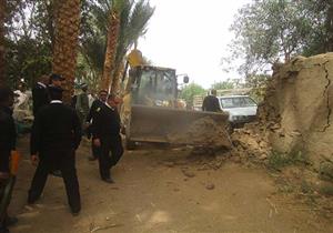 بالصور.. 19 إزالة لتعديات على النيل بالأقصر 