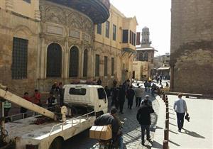 حملة أمنية مكبرة بالقاهرة الفاطمية وإزالة التعديات على المعالم السياحية