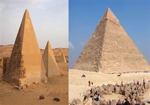 بعد الأزمة بين القاهرة والخرطوم.. هذه هي الفروق بين أهرام مصر وأهرام السودان  