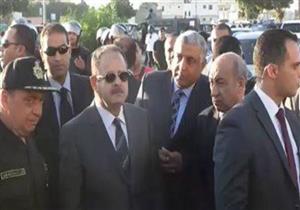 وزير الداخلية يتقدم الجنازة العسكرية لشهيد الواجب بسيناء