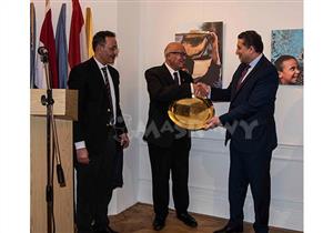 بالصور- افتتاح معرض "جمال مصر" في النمسا