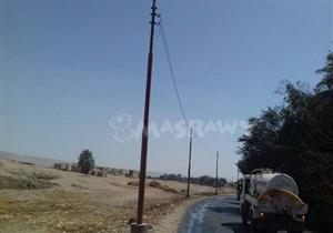 محافظة الجيزة: تركيب 120 عمود إنارة بالطرق الدائري