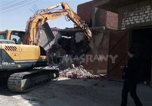 إزالة 35 حالة تعد على الأراضي الزراعية 