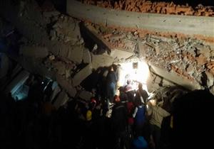 ارتفاع عدد ضحايا عقار سوهاج إلى حالتي وفاة و11 مصابًا