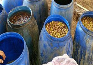 ضبط 11 طن مخلل وملح طعام مجهولة المصدر بالشرقية