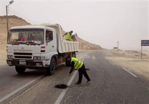 المرور: إغلاق طريقي "رأس غارب - المنيا" و"الزعفرانة - بني سويف"