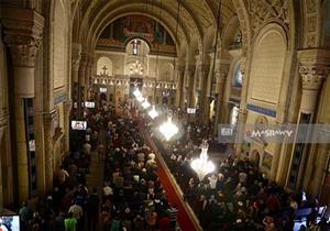 بالصور- الكنيسة المرقسية ترد على الإرهاب بالصلاة 