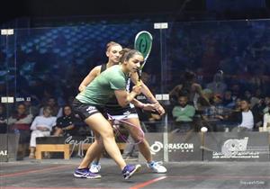 رنيم الوليلي تواجه نور الشربيني في نهائي بطولة العالم بالاسكواش