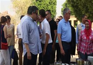 وزير الآثار في رحلة نيلية متجه الي«الكرنك»
