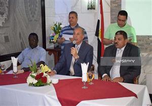 محافظ البحر الأحمر يلتقي بقادة دورة التعاون الإفريقي لصناع القرار