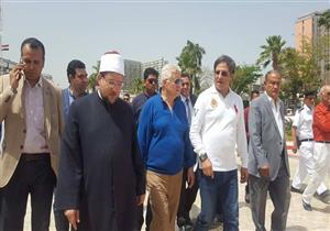 بالصور.. وزير الأوقاف يلقي خطبة الجمعة بنادي الزمالك