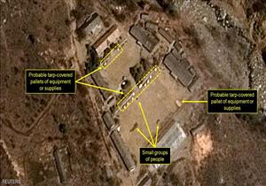 بالصور- الأقمار الصناعية تُظهر اللعب بـ "كرة طائرة" في مواقع نووية بكوريا الشمالية