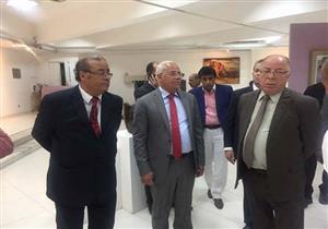 بالصور.. وزير الثقافة يتفقد متحف النصر للفن الحديث في بورسعيد