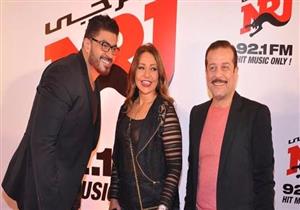 بالصور.. أول ظهور لخالد سليم بعد وفاة والده