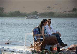 بالصور- حورية فرغلي تعود إلى أسوان لاستئناف تصوير "الحالة ج"