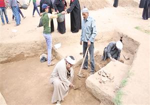 الرزق "مواسم".. حكاية عمال تمثال المطرية بعد رحيل البعثة الألمانية