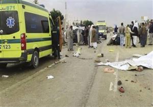 بالاسماء.. إصابة 4 من أسرة واحدة في انقلاب سيارة بالوادي الجديد