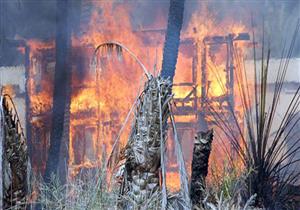 إصابة سيدتين في حريق بمزرعة دواجن ببني سويف