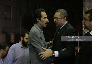 الجلاد وليلى علوي وخالد يوسف في عزاء سمير فريد