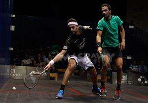 مباراة الشوربجي وأبو الغار ببطولة الجونة للإسكواش