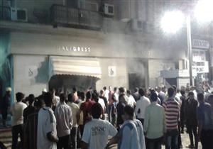 بالصور.. حريق هائل بمحل ملابس شهير بوسط القاهرة