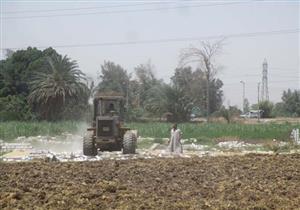 بالصور.. إزالة 30 حالة تعدٍ على الأراضي الزراعية جنوبي الأقصر