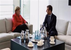 ميركل تستقبل ماكرون في برلين في أول زيارة بعد توليه رئاسة فرنسا 