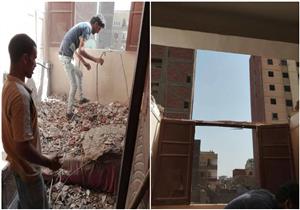 من جاور المُخالف يحزن.. قصة أسرة انهار "سقفها" في إزالة عقار بالزيتون