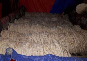 ضبط 15 ألف رغيف مدعم قبل بيعها بالسوق السوداء في كفر الشيخ