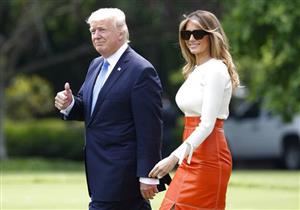 بدلت ملابسها بالطائرة.. ميلانيا تفاجئ الجميع بإطلالتها في السعودية - صور