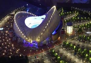 بالصور- استاد "خليفة" يؤكد قدرة قطر على تنظيم مونديال ناجح