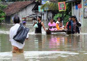 وفاة 15 شخصا في سريلانكا والهند جراء الأمطار الغزيرة