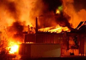 السيطرة على حريق بمصنع أحذية في شبرا الخيمة