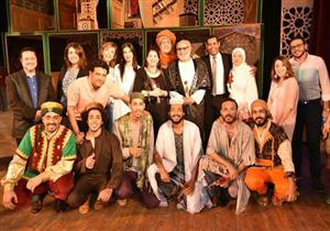 بالصور- صفاء أبو السعود وصالح كامل يحضران "قواعد العشق 40"