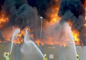 بسبب "عُقب سيجارة".. النيران تلتهم 60 "بالتة" بمخزن سيراميك في الشرقية