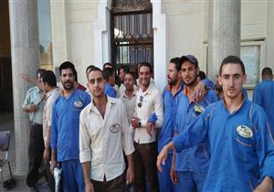 إضراب عمال السكة الحديد بمحطة منوف احتجاجاً على عدم صرف العلاوة