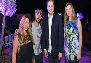 بالصور.. محمد محي ورانيا فريد شوقي والليثي مع الجمهور على السحور