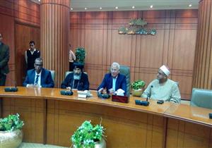 بالصور.. محافظ بورسعيد: نسيج الشعب المصري وطني وقوي