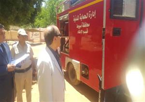 بالصور.. مساعد وزير الداخلية​ لوسط الصعيد يوجه القوات برفع درجة الاستعداد