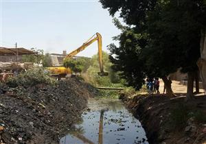 محافظ القليوبية يأمر بتطهير ترعة كشمير في أبو زعبل