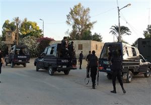 النيابة تنتقل لموقع حادث استشهاد  5 شرطيين في هجوم البدرشين