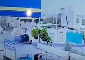 فيديو- لحظة تنفيذ الهجوم الإرهابي على كمين البدرشين