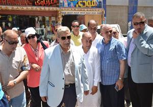 بالصور.. محافظ الإسماعيلية يتابع رفع كفاءة شارع "سعد زغلول"