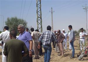 بالصور.. إزالة 11 حالة تعد على أملاك الدولة بالأقصر